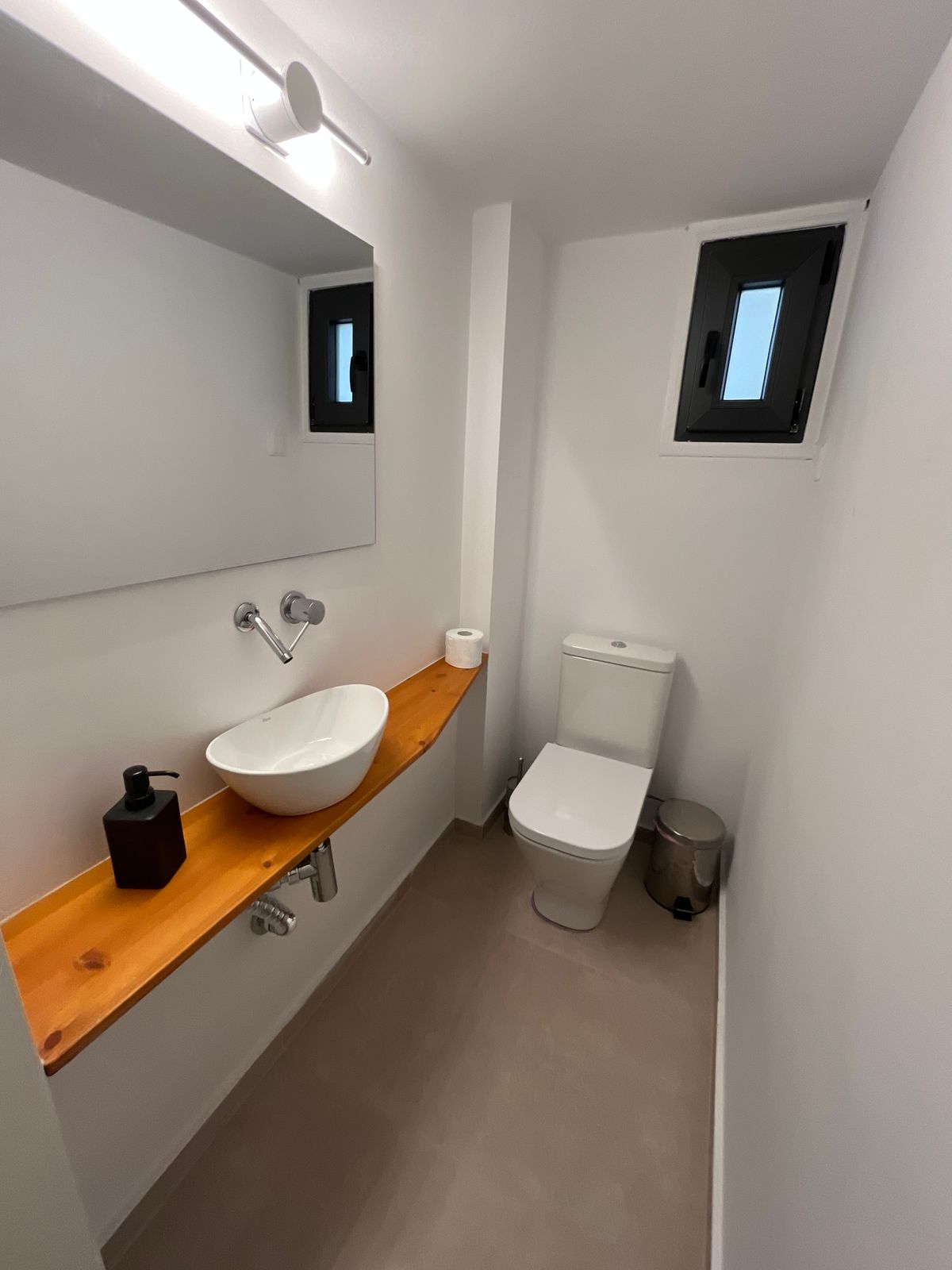 Extra toilet